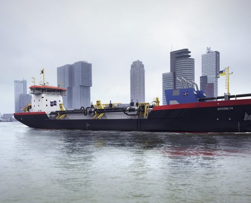 Ecodelta in Rotterdam Harbour