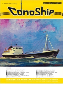 Newsletter cover 1967 Conoship International