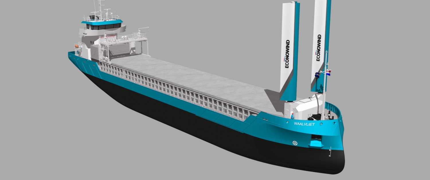 CIP3800 General Cargo Vessel with Diesel-Electric propulsion artist impression_Conoship International