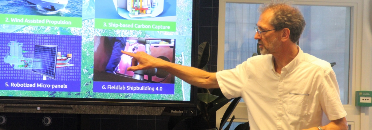 Conoship International gives KNVTS lecture about Green Maritime Coalition