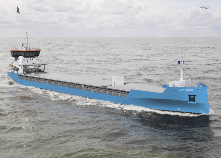 CIP9000 general cargo vessel render