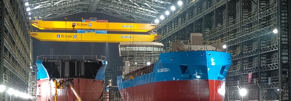 Wilson ASA ECO 1 and ECO 2 CIP3800 vessels