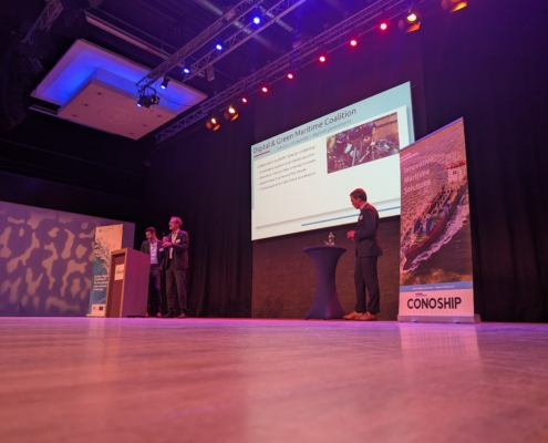 The Digital and Green Maritime Coaltion at the Conoship New Year reception 2025