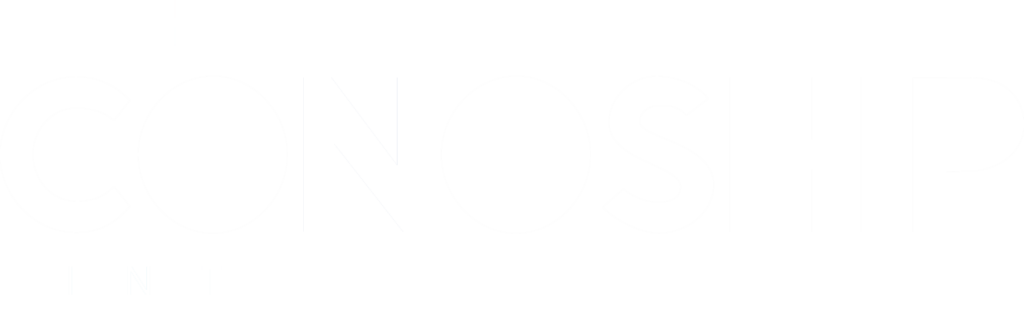 Conoship logo white full