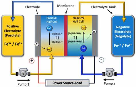 OIP redox flow