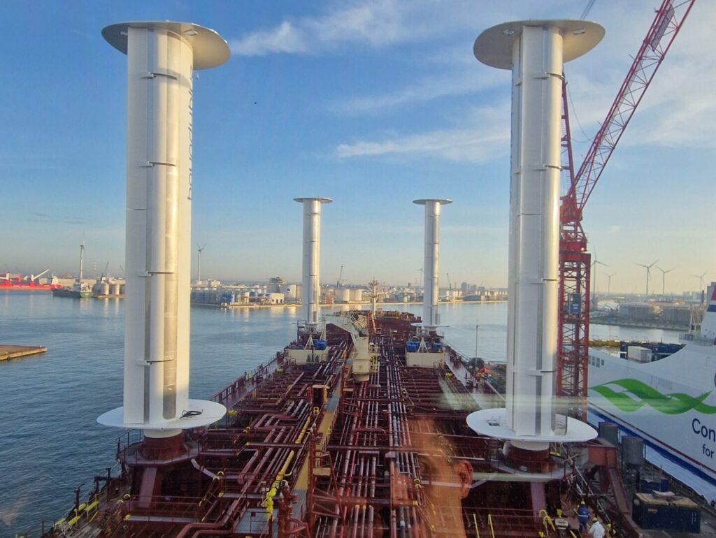 inclining test for maersk tacoma