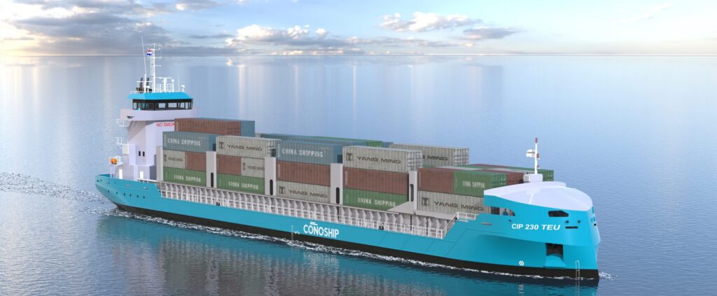 CIP230 TEU container feeder