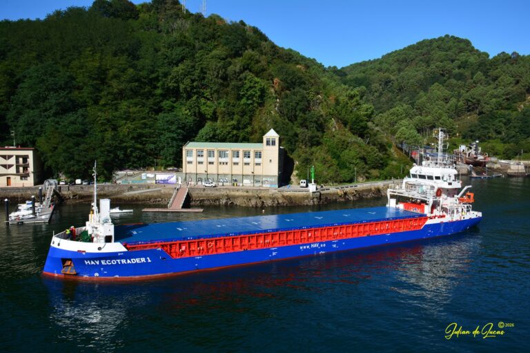 HAV Eco Trader I CIP3800 designed by Conoship International Pasajes top view - Julian de Lucas